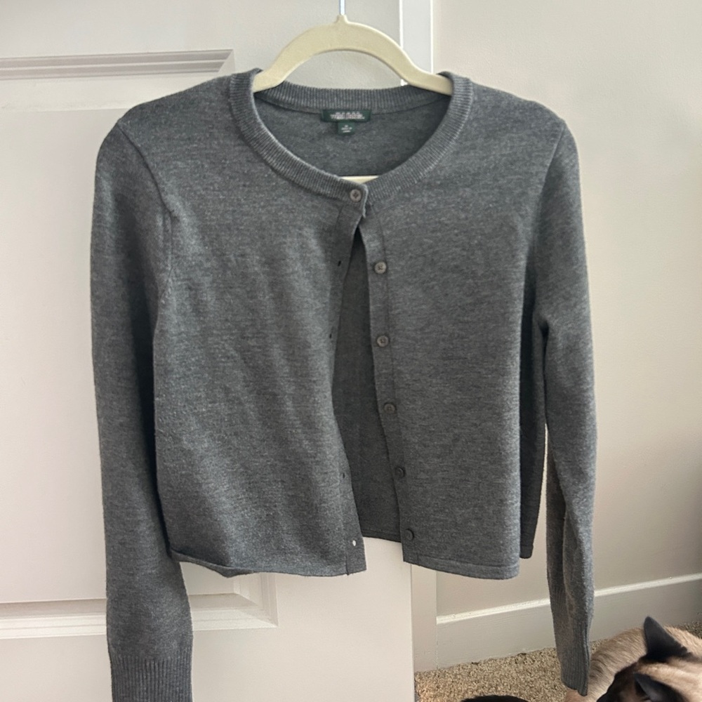 Wild Fable Charcoal Button Down Cardigan